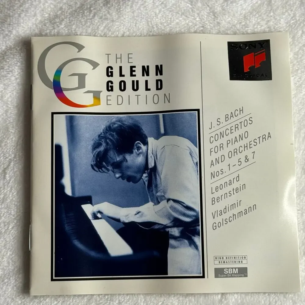 Glenn Gould Edition – J.S. Bach Concertos Nos. 1-5 & 7 (2 CD Sony Classical 1992